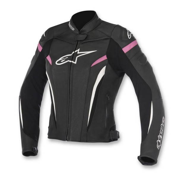 Alpinestars Alpinestars Stella GP Plus R V3 Leather Jacket Blk/Wht/Fuchsia